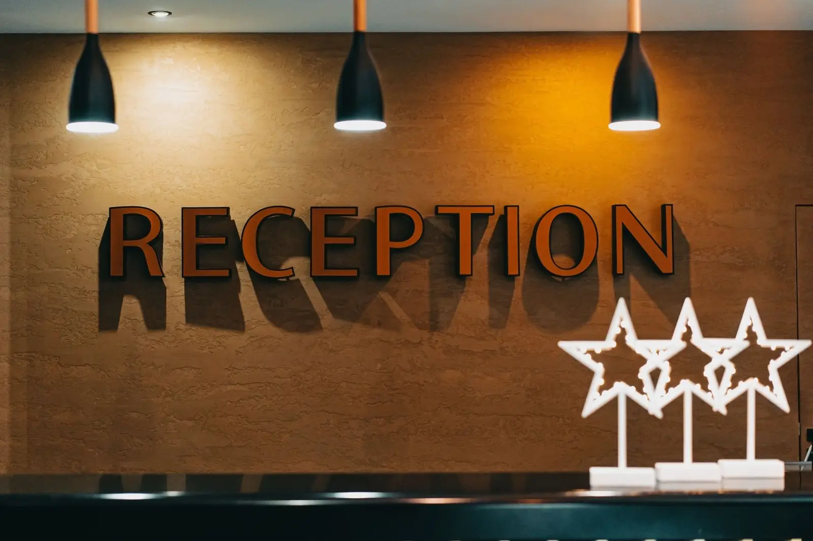 A welcoming admissions space