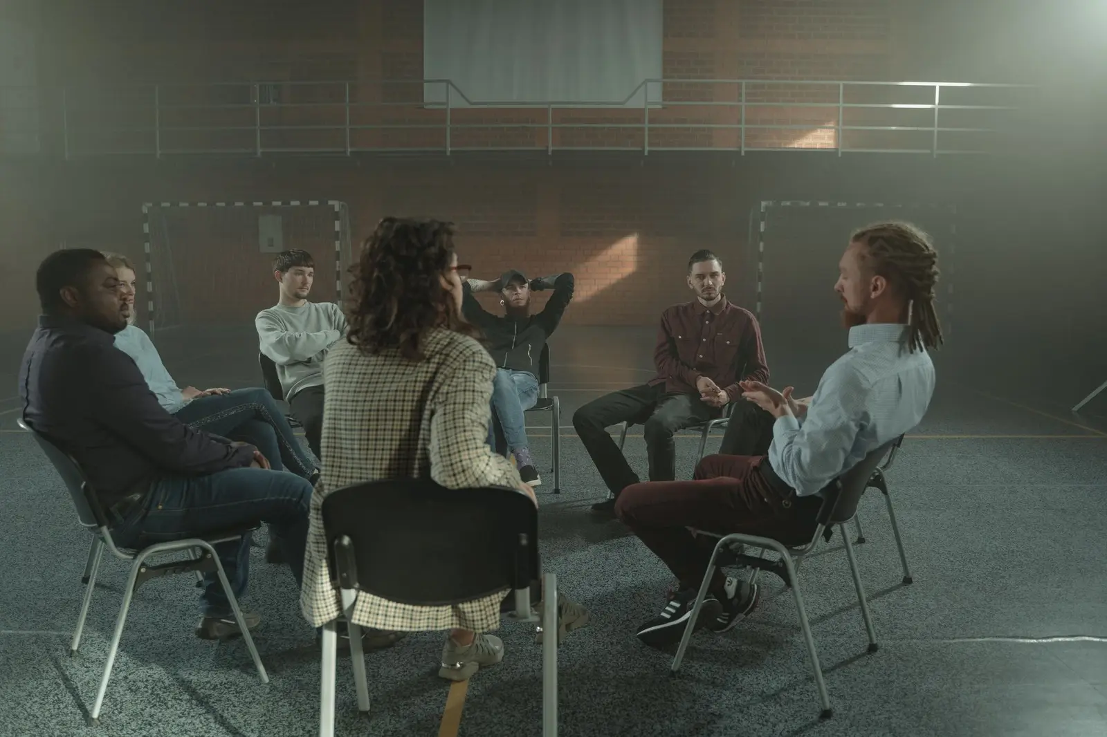A supportive group counseling setting