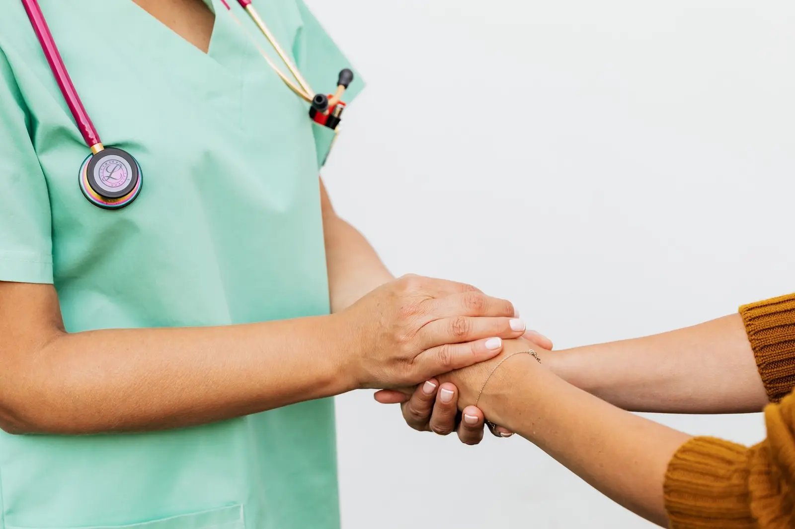 A compassionate medical consultation