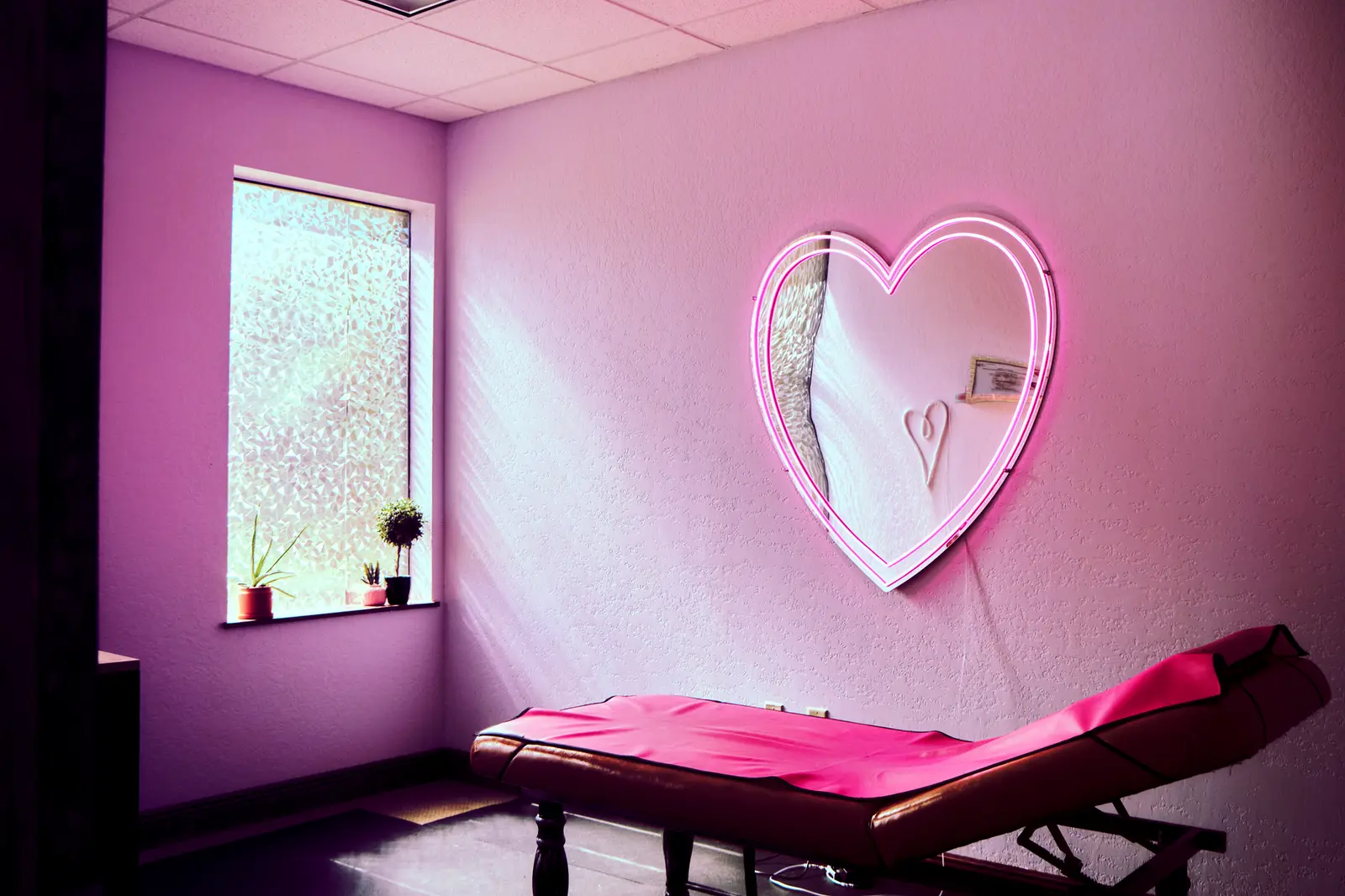 A bright, welcoming clinical space for day treatment